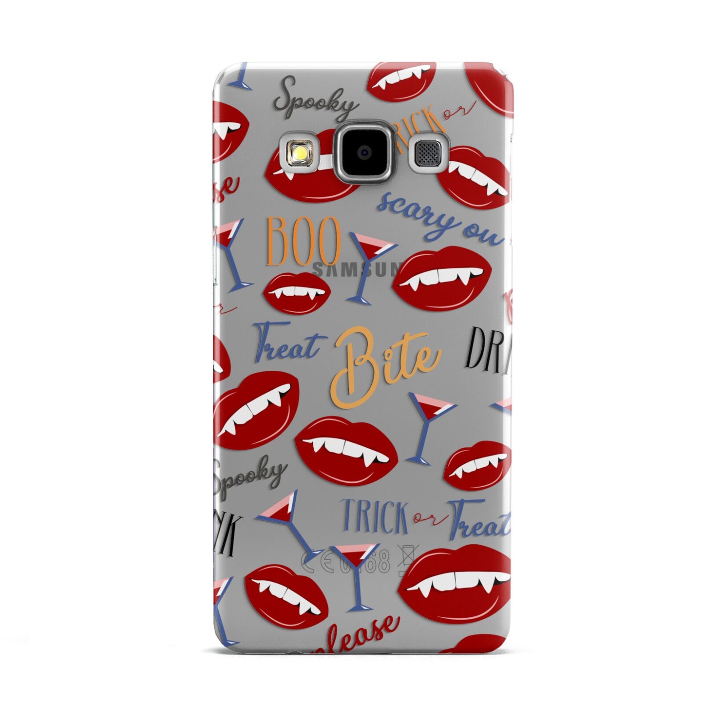 Vampire Illustrations and Catchphrases Samsung Galaxy A5 Case