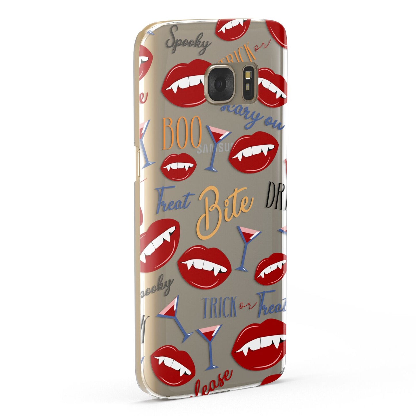 Vampire Illustrations and Catchphrases Samsung Galaxy Case Fourty Five Degrees