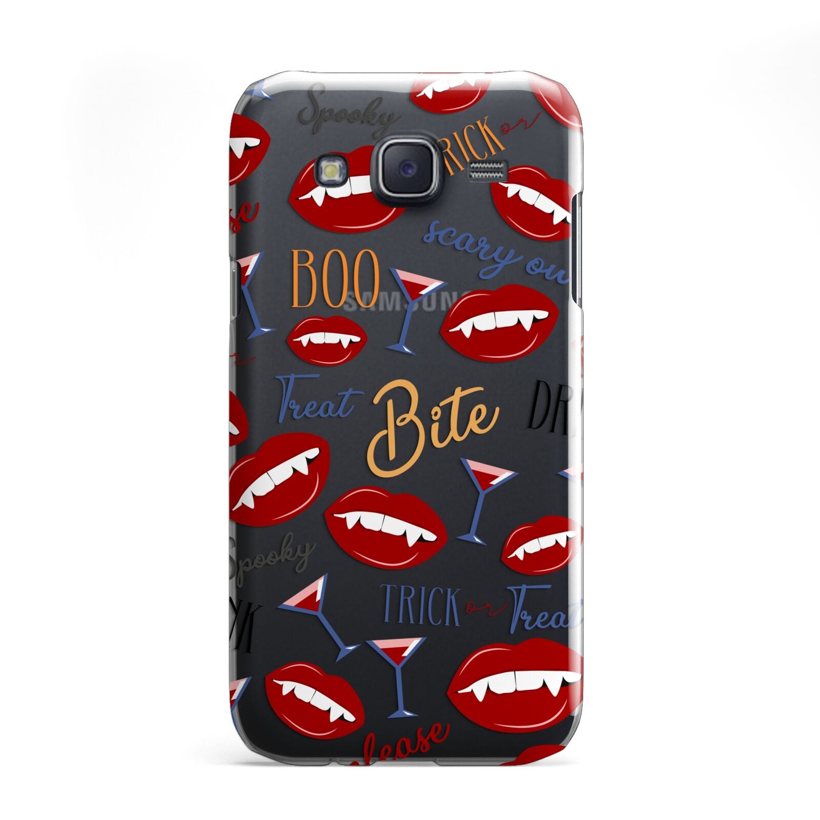 Vampire Illustrations and Catchphrases Samsung Galaxy J5 Case