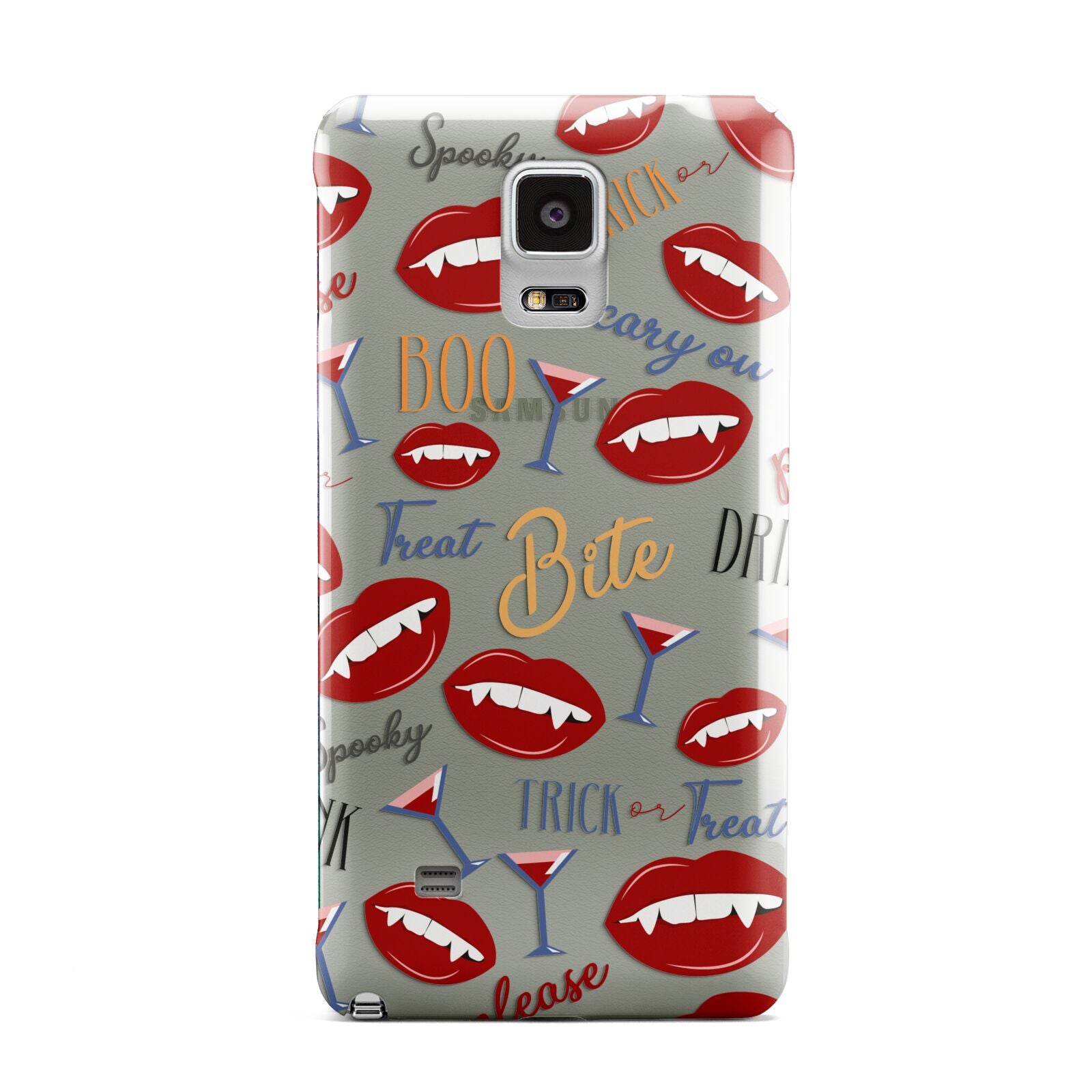 Vampire Illustrations and Catchphrases Samsung Galaxy Note 4 Case