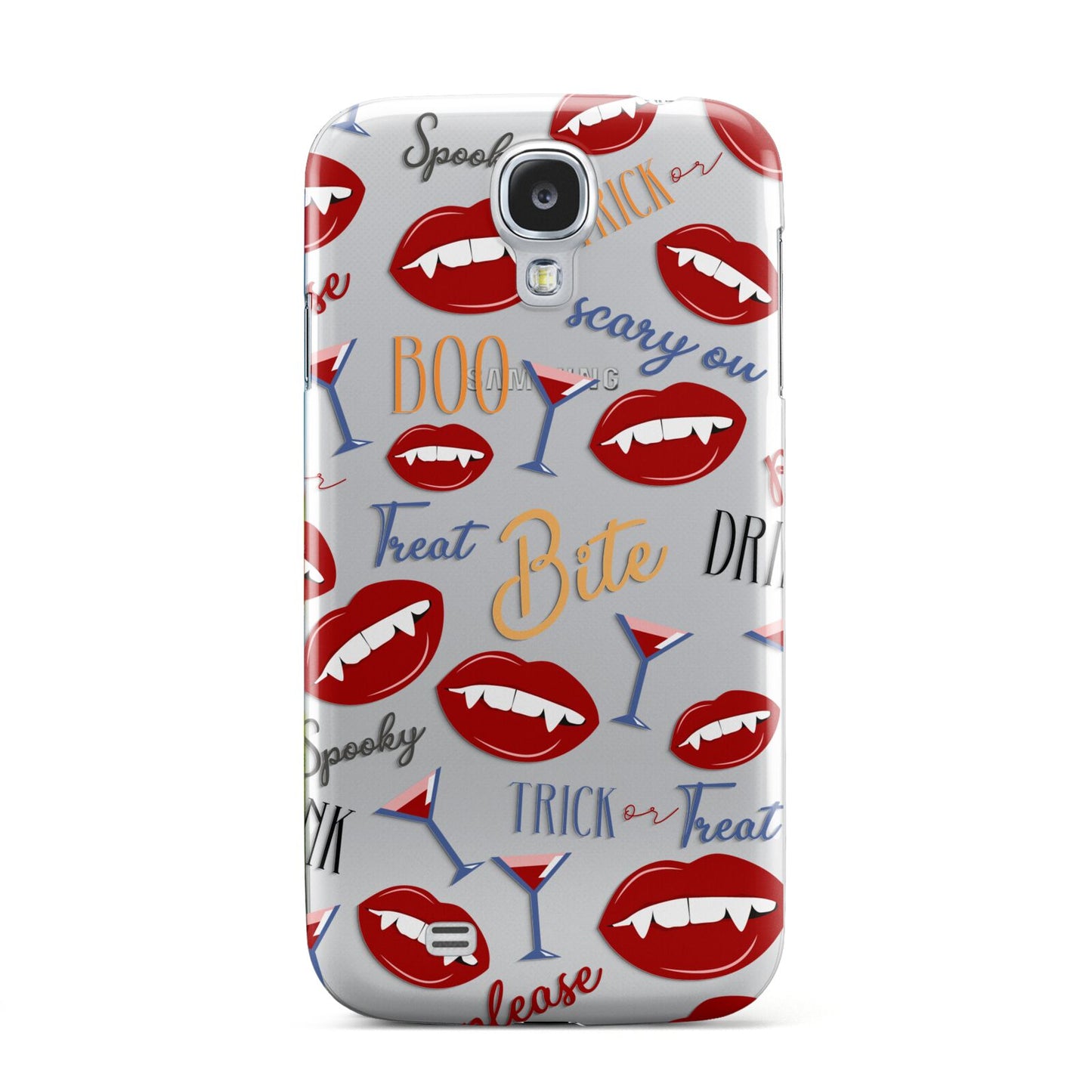 Vampire Illustrations and Catchphrases Samsung Galaxy S4 Case