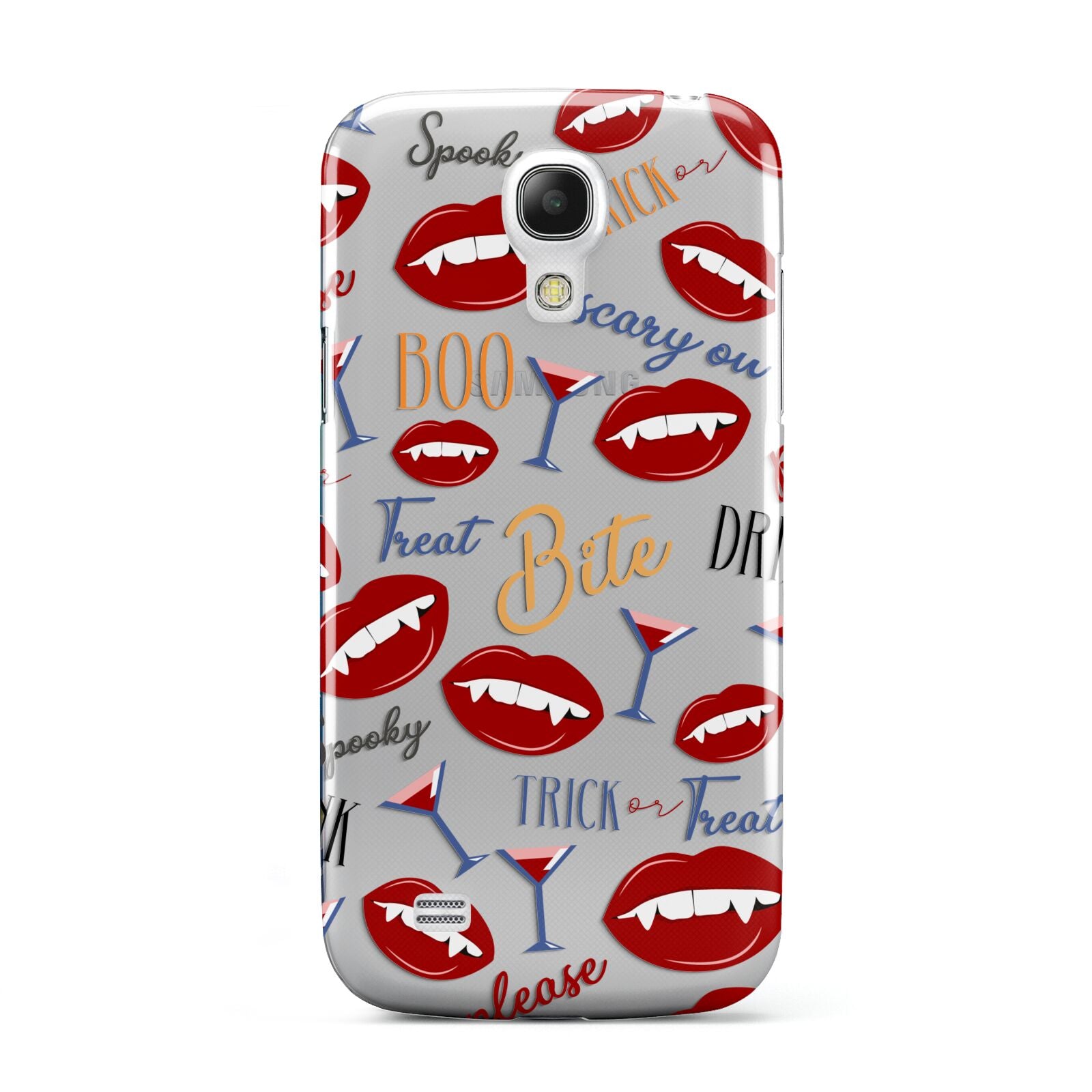 Vampire Illustrations and Catchphrases Samsung Galaxy S4 Mini Case