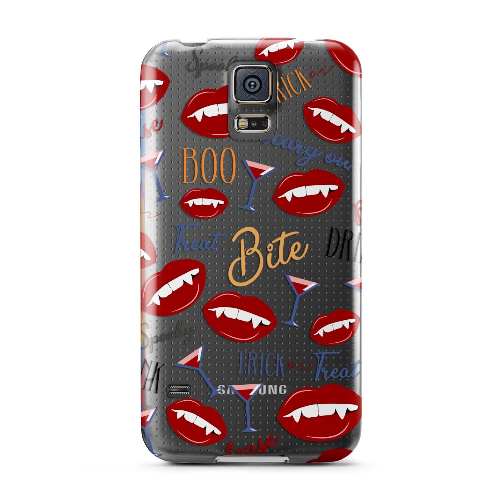 Vampire Illustrations and Catchphrases Samsung Galaxy S5 Case