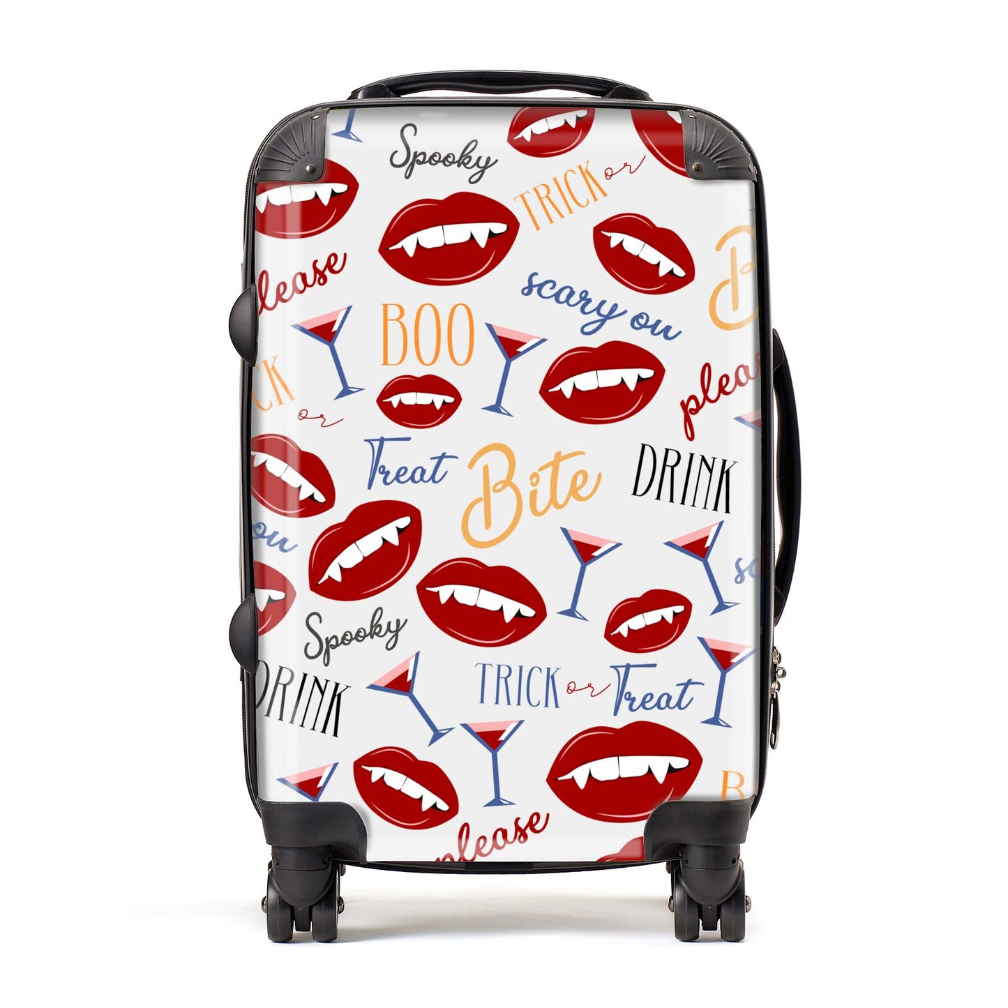 Vampire Illustrations and Catchphrases Suitcase