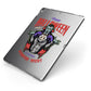 Vampire Night Apple iPad Case on Grey iPad Side View