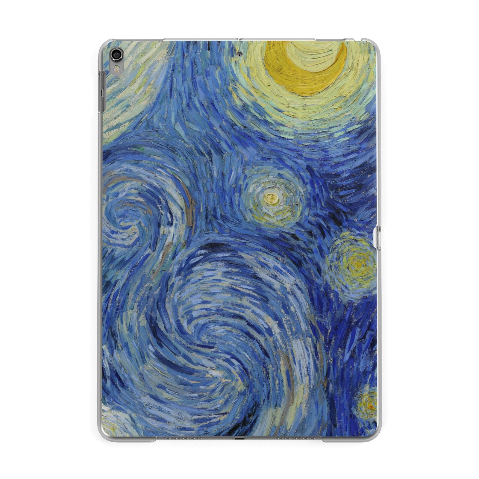 Van Gogh Starry Night Apple iPad Grey Case