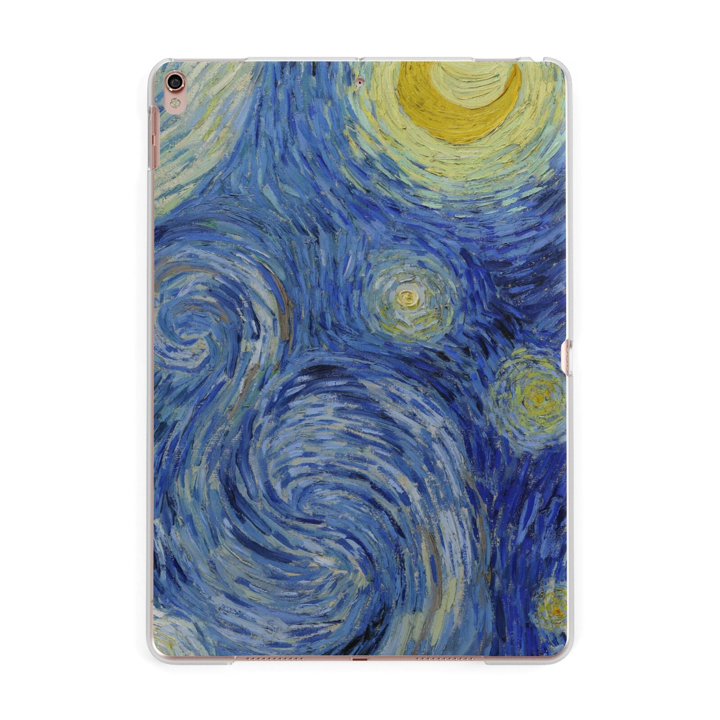 Van Gogh Starry Night Apple iPad Rose Gold Case