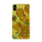 Van Gogh Sunflowers Apple iPhone Xs Max 3D Snap Case