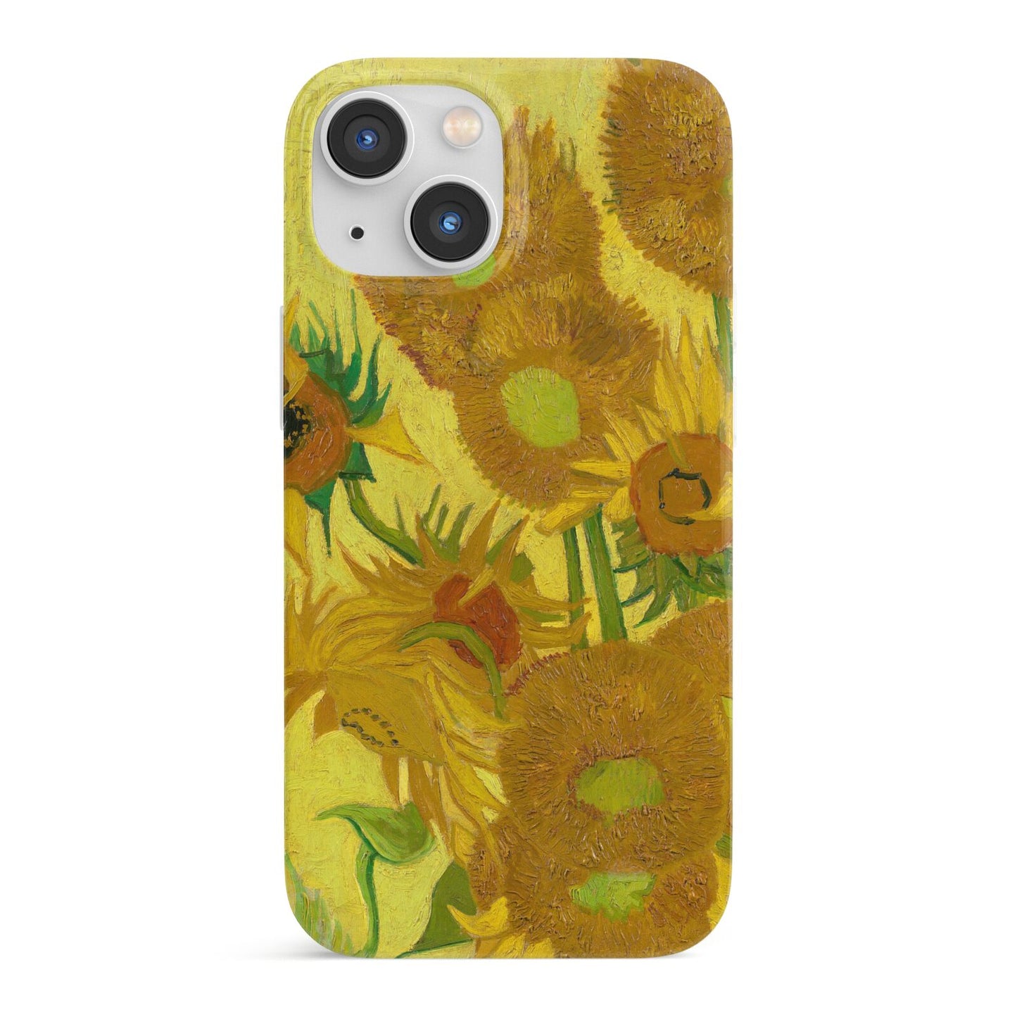 Van Gogh Sunflowers iPhone 13 Mini Full Wrap 3D Snap Case