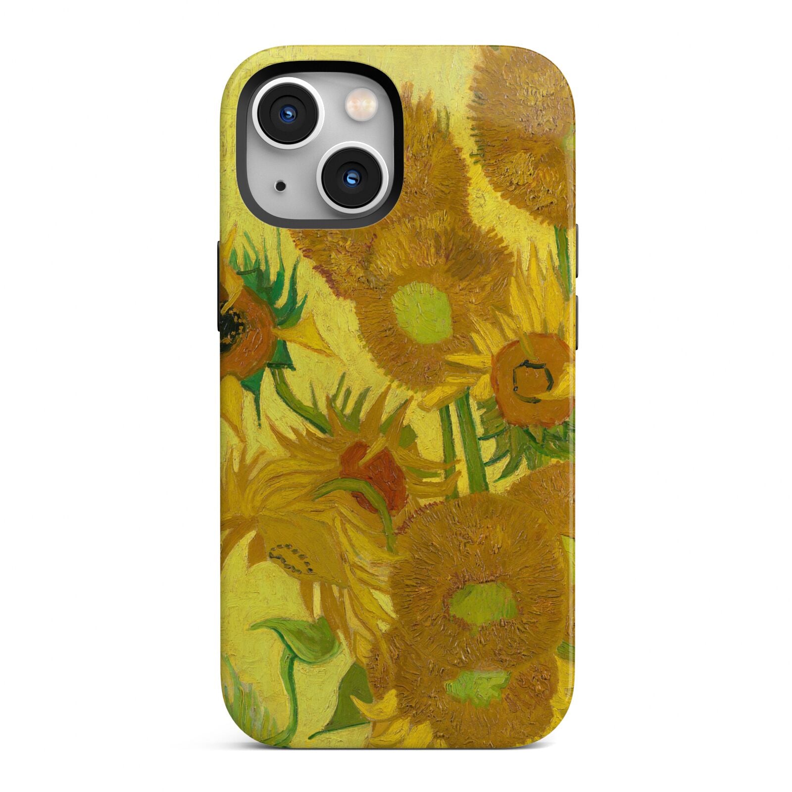 Van Gogh Sunflowers iPhone 13 Mini Full Wrap 3D Tough Case