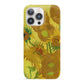 Van Gogh Sunflowers iPhone 13 Pro Full Wrap 3D Snap Case