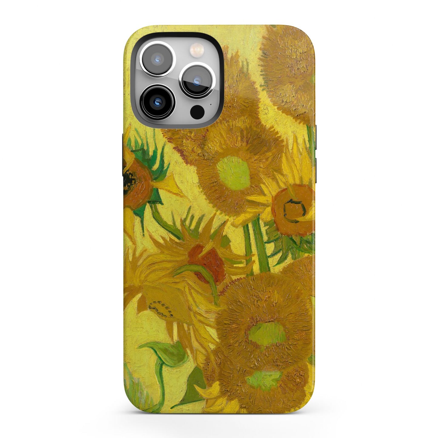 Van Gogh Sunflowers iPhone 13 Pro Max Full Wrap 3D Tough Case