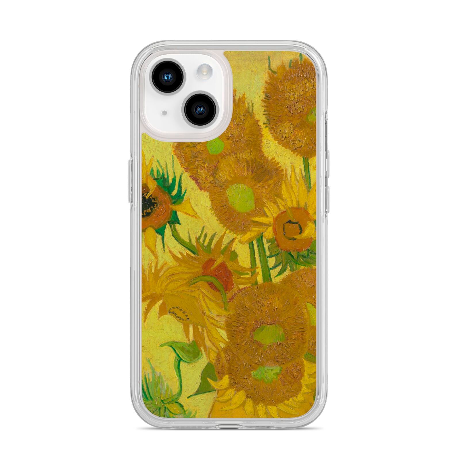 Van Gogh Sunflowers iPhone 14 Clear Tough Case Starlight