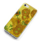 Van Gogh Sunflowers iPhone 8 Bumper Case on Silver iPhone Alternative Image