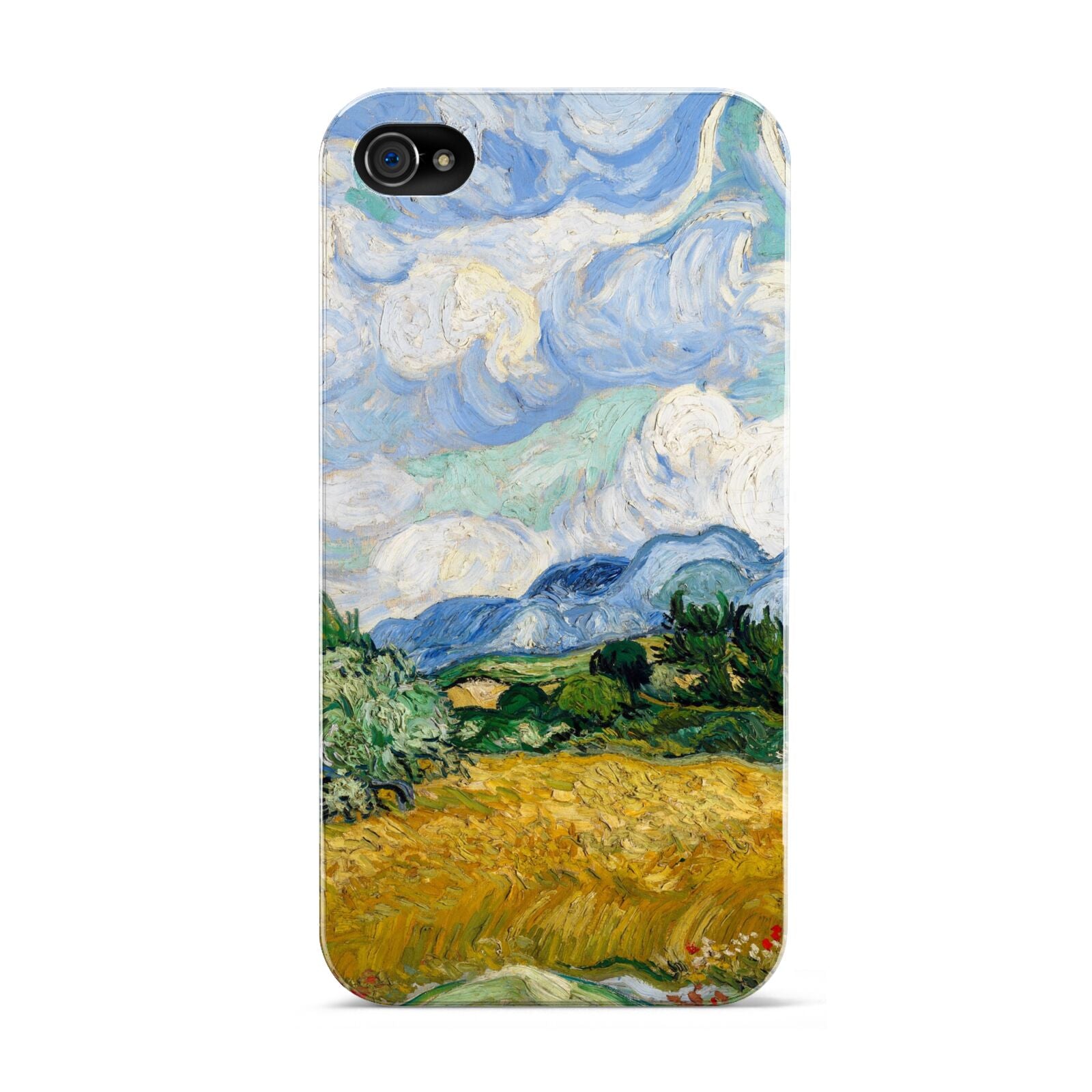 Van Gogh Wheat Field with Cypresses Apple iPhone 4s Case