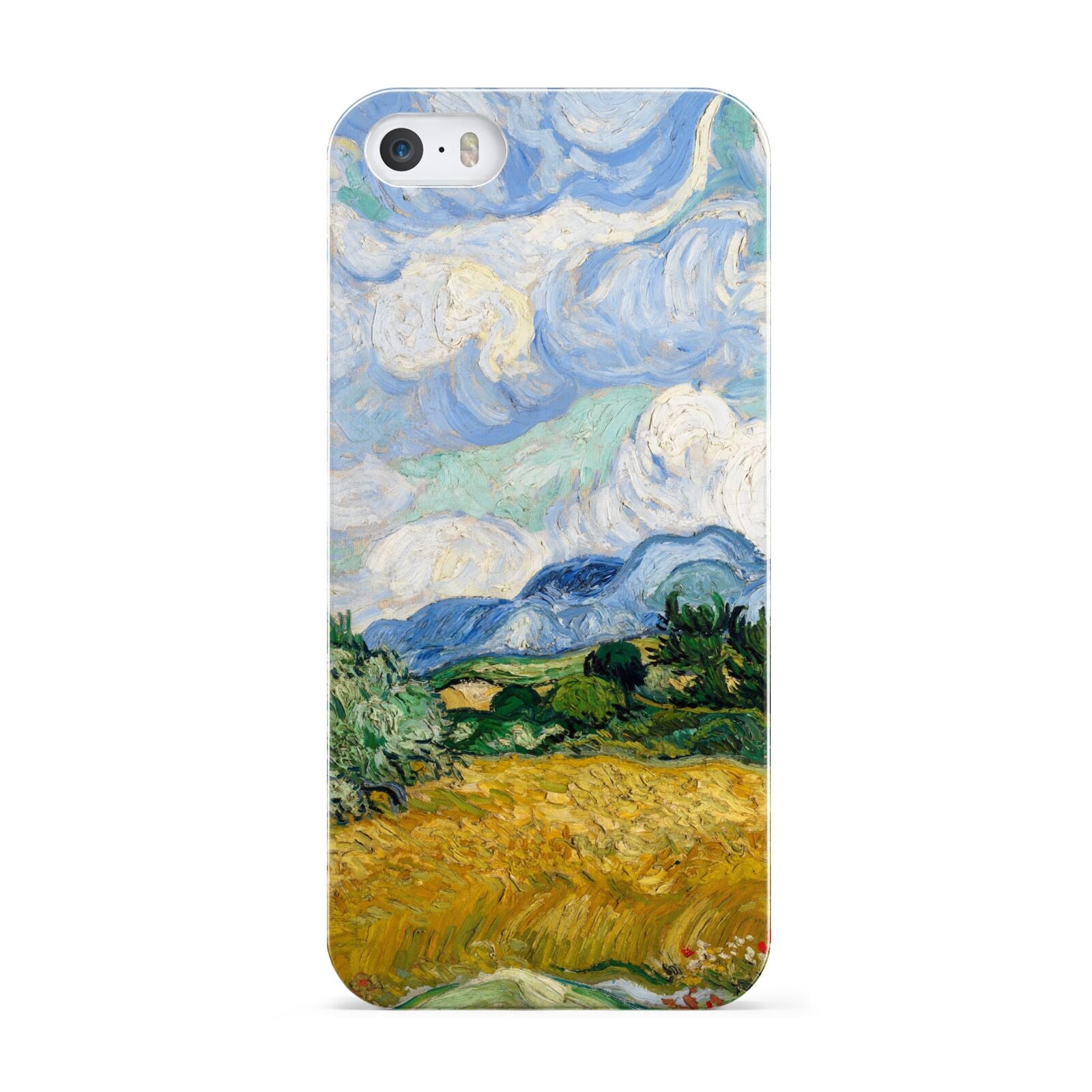 Van Gogh Wheat Field with Cypresses Apple iPhone 5 Case