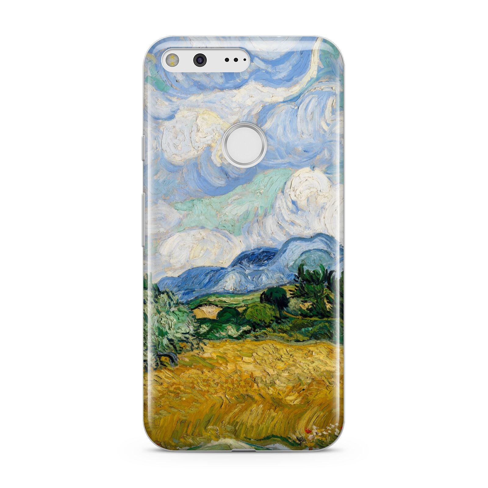 Van Gogh Wheat Field with Cypresses Google Pixel Case