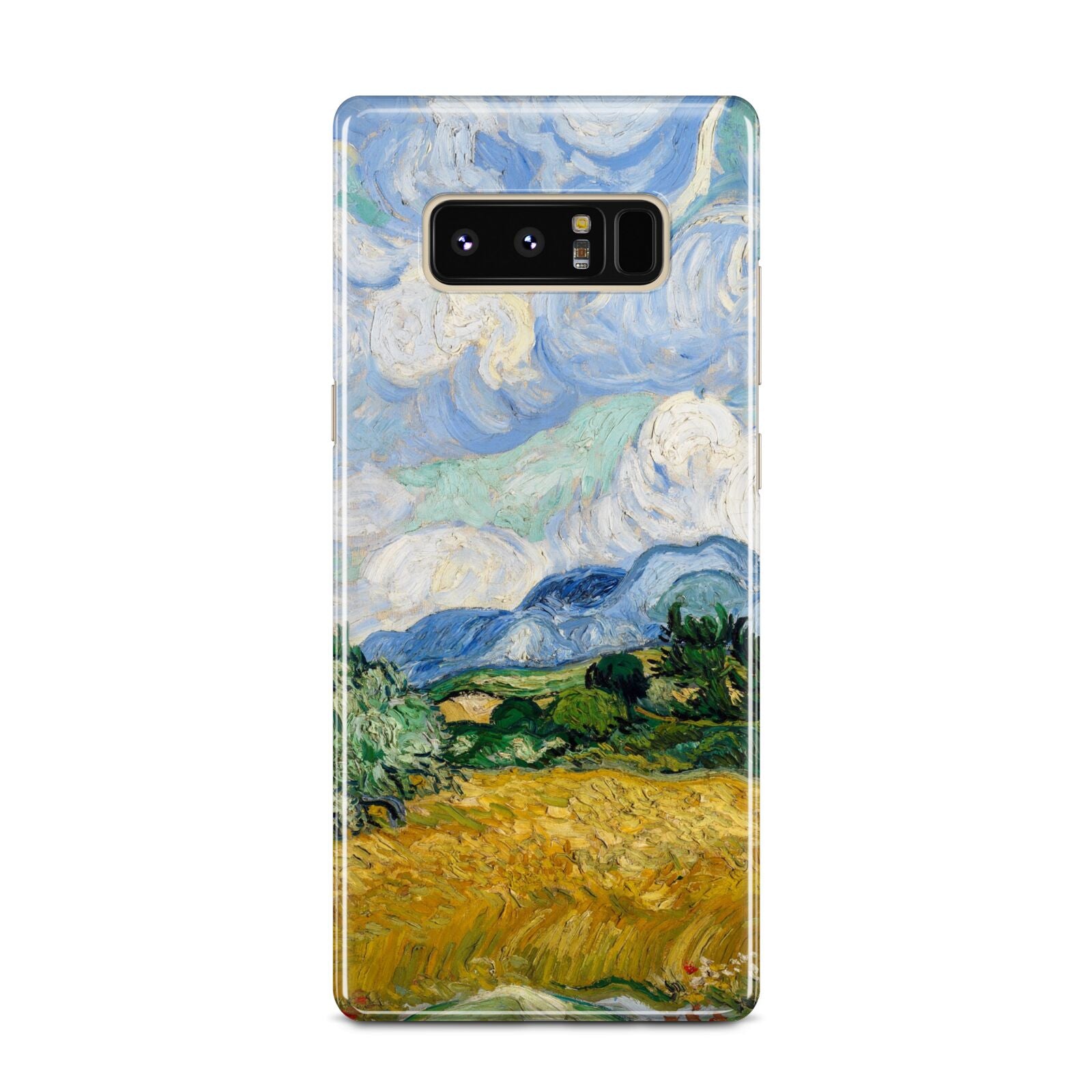 Van Gogh Wheat Field with Cypresses Samsung Galaxy Note 8 Case