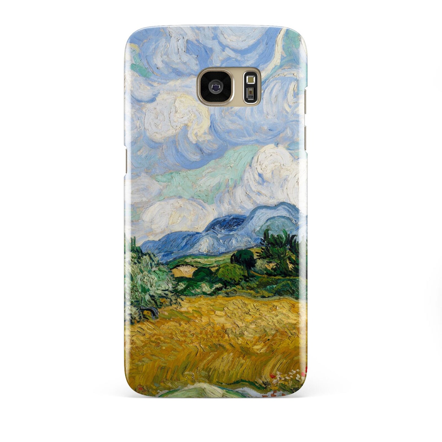 Van Gogh Wheat Field with Cypresses Samsung Galaxy S7 Edge Case