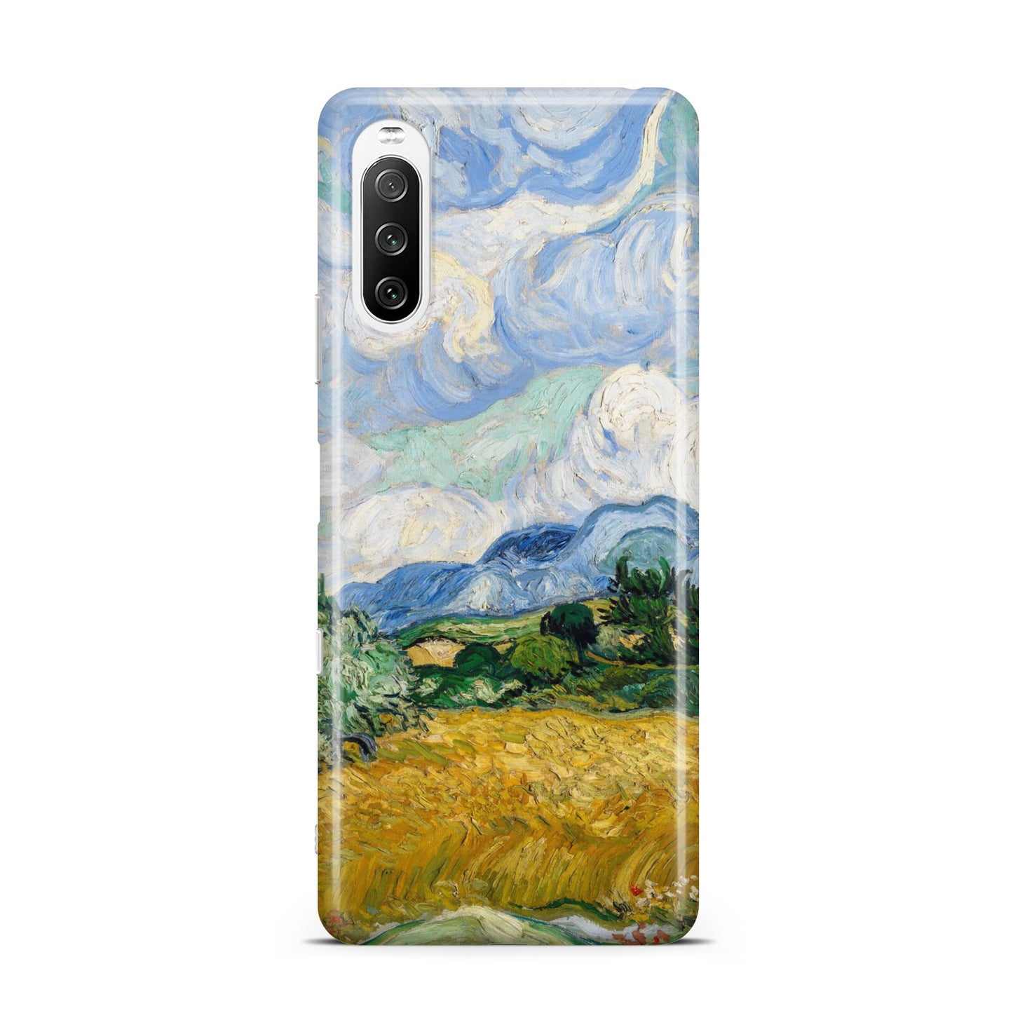 Van Gogh Wheat Field with Cypresses Sony Xperia 10 III Case