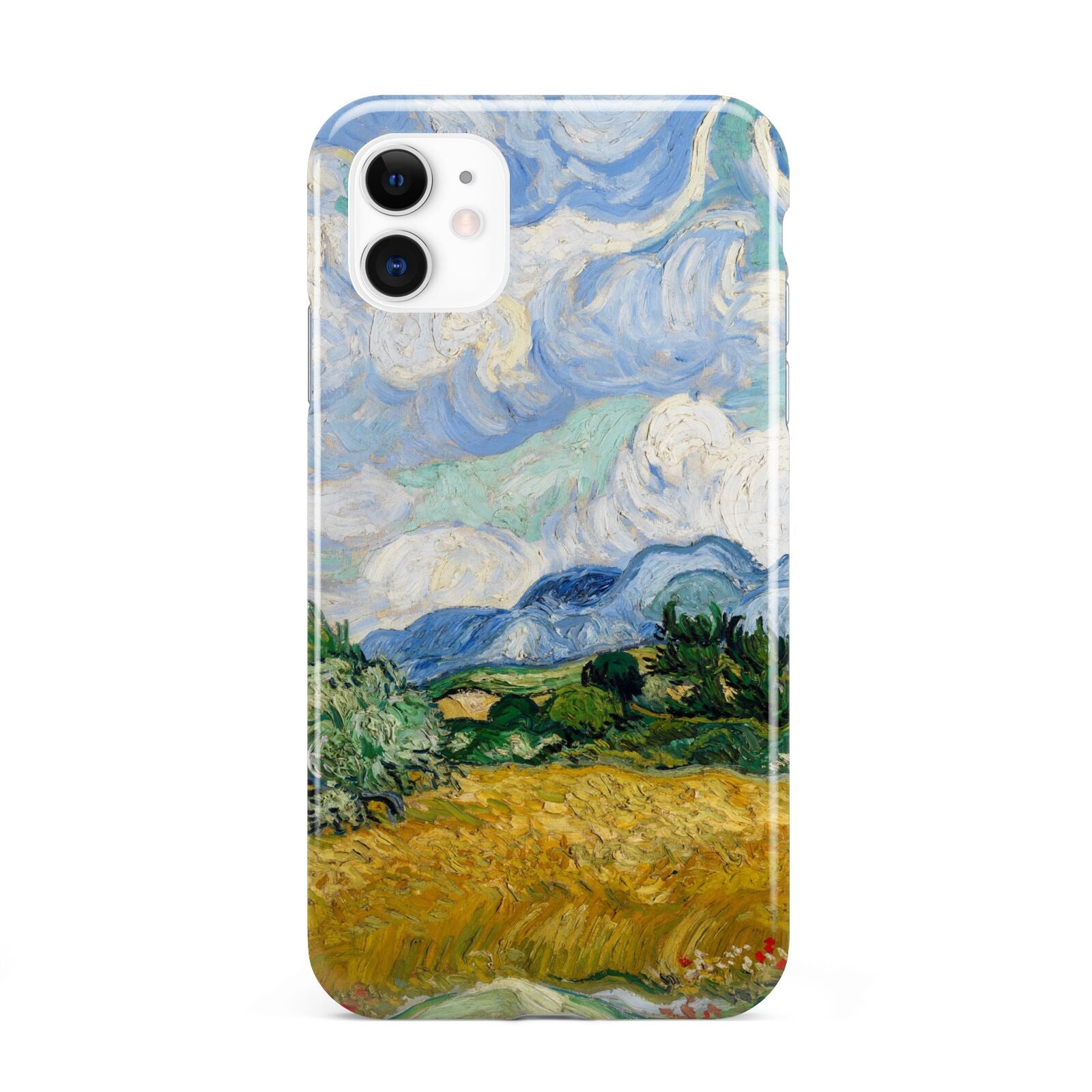 Van Gogh Wheat Field with Cypresses iPhone 11 3D Tough Case