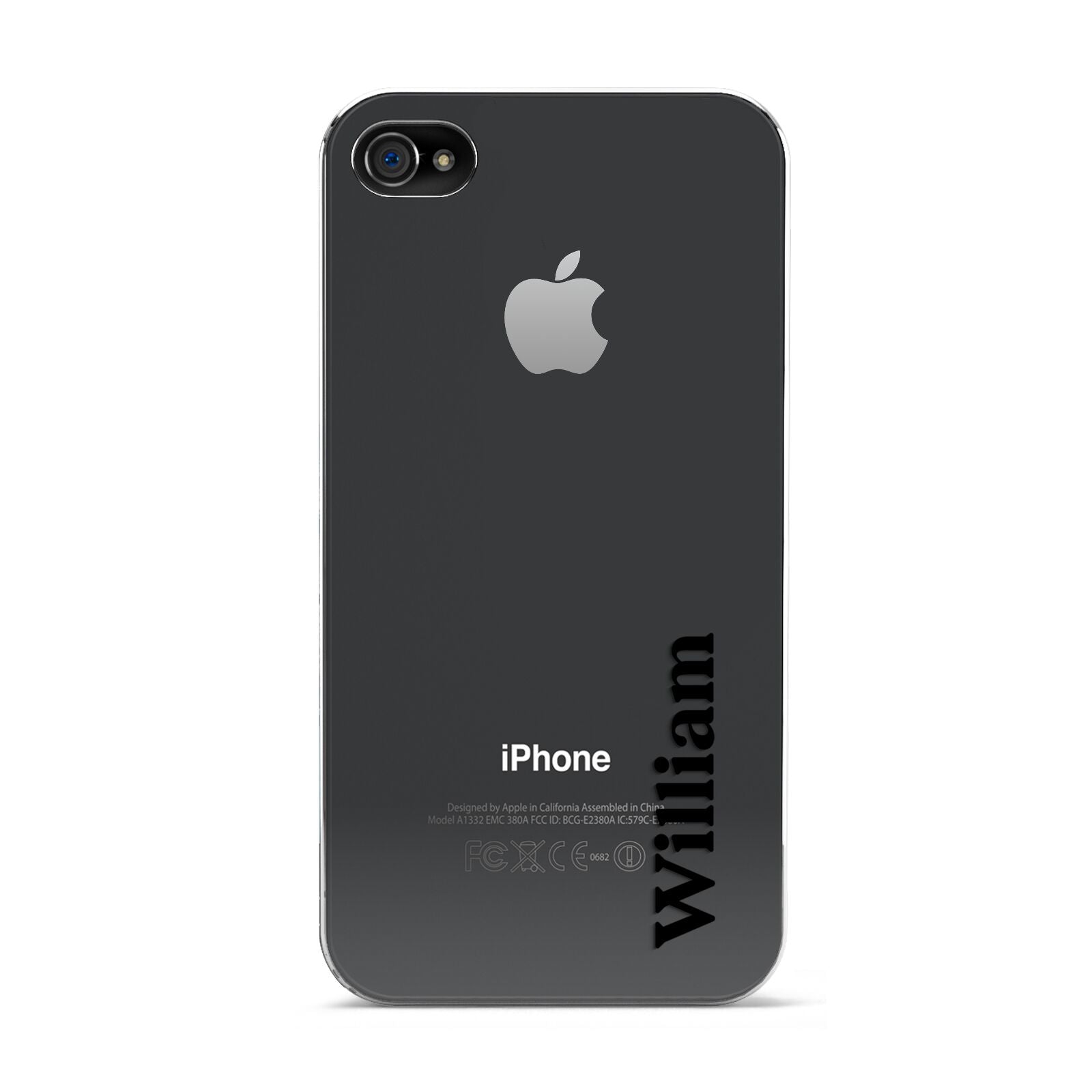 Vertical Name Apple iPhone 4s Case