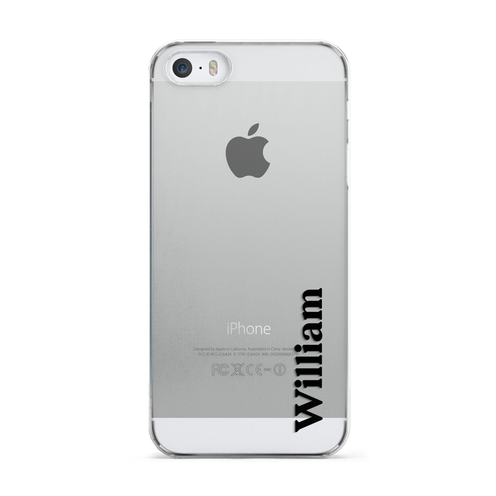 Vertical Name Apple iPhone 5 Case