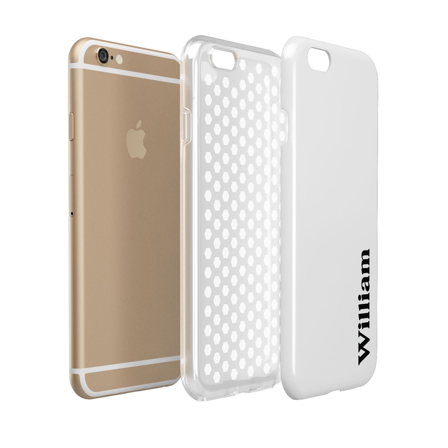 Vertical Name Apple iPhone 6 3D Tough Case Expanded view