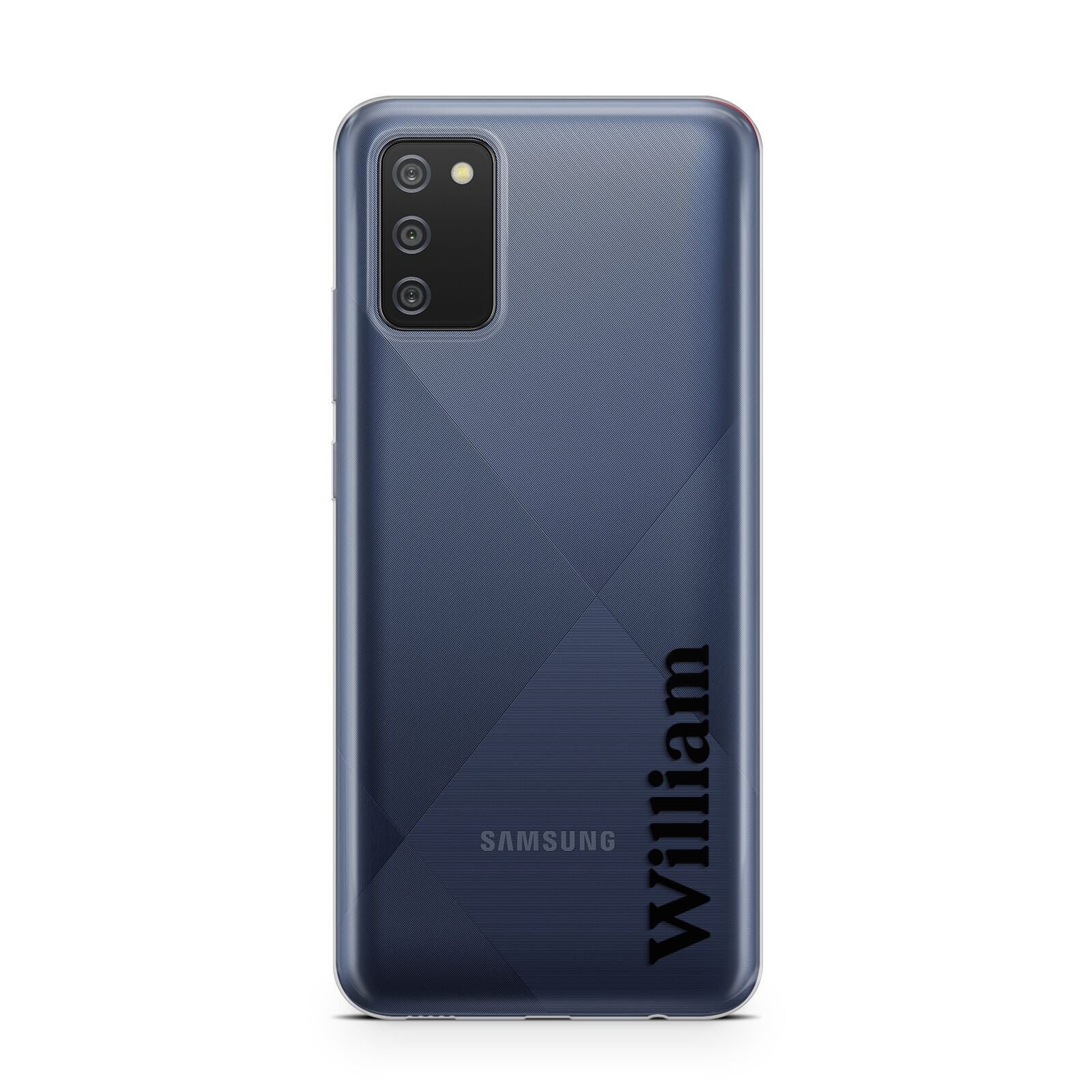 Vertical Name Samsung A02s Case