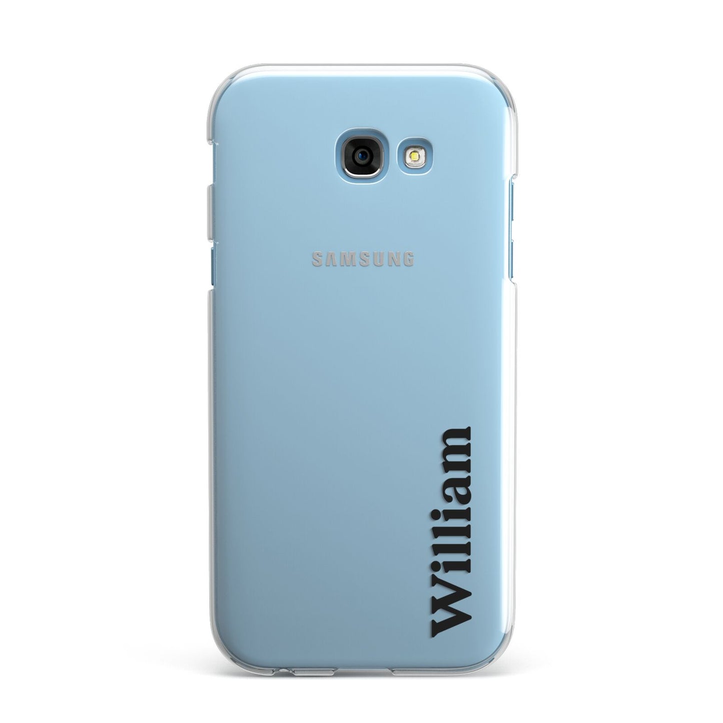 Vertical Name Samsung Galaxy A7 2017 Case