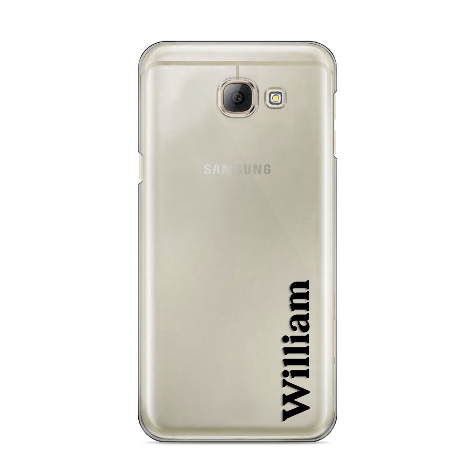 Vertical Name Samsung Galaxy A8 2016 Case