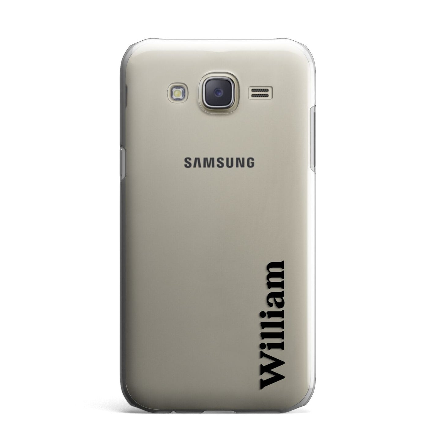 Vertical Name Samsung Galaxy J7 Case