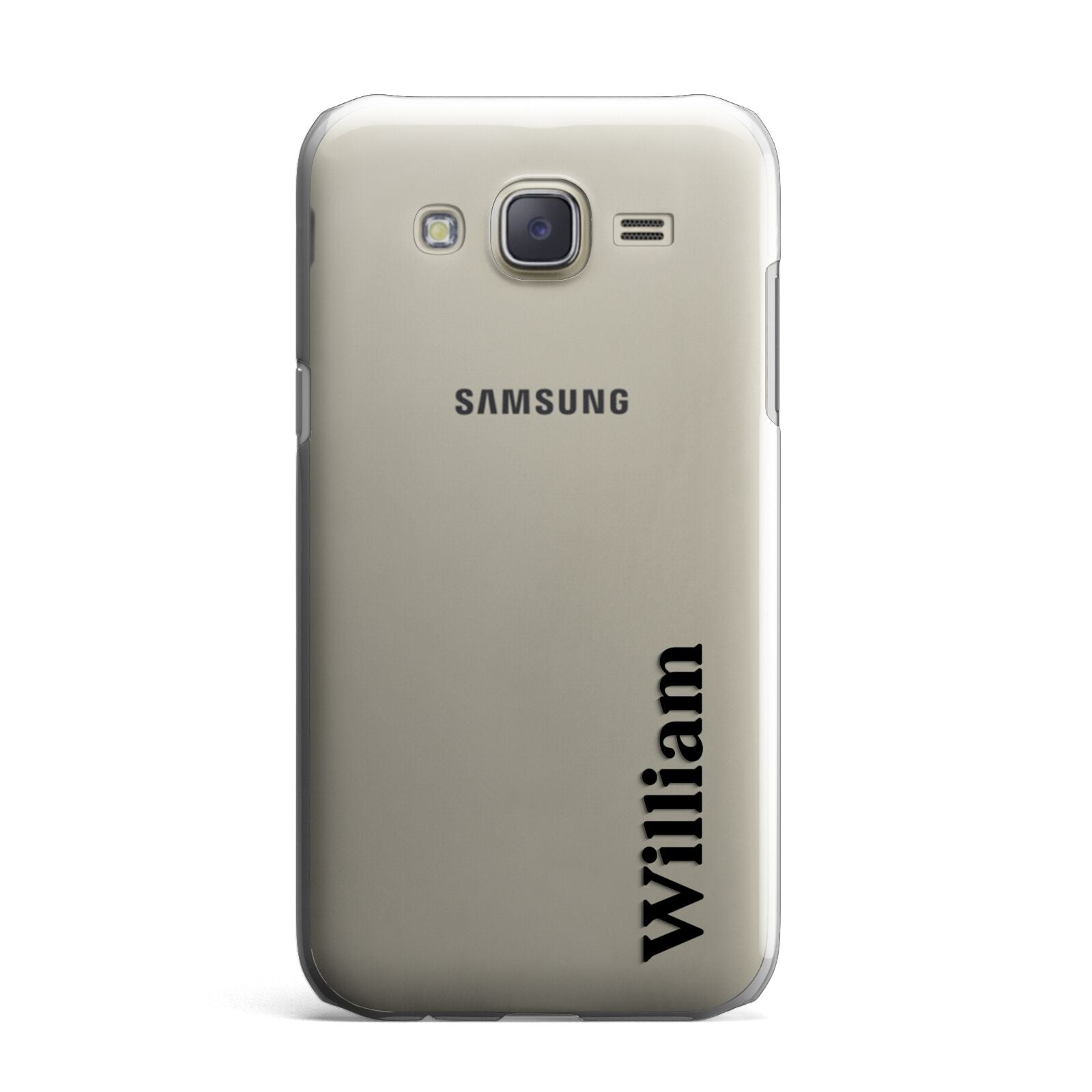Vertical Name Samsung Galaxy J7 Case