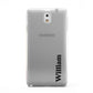 Vertical Name Samsung Galaxy Note 3 Case