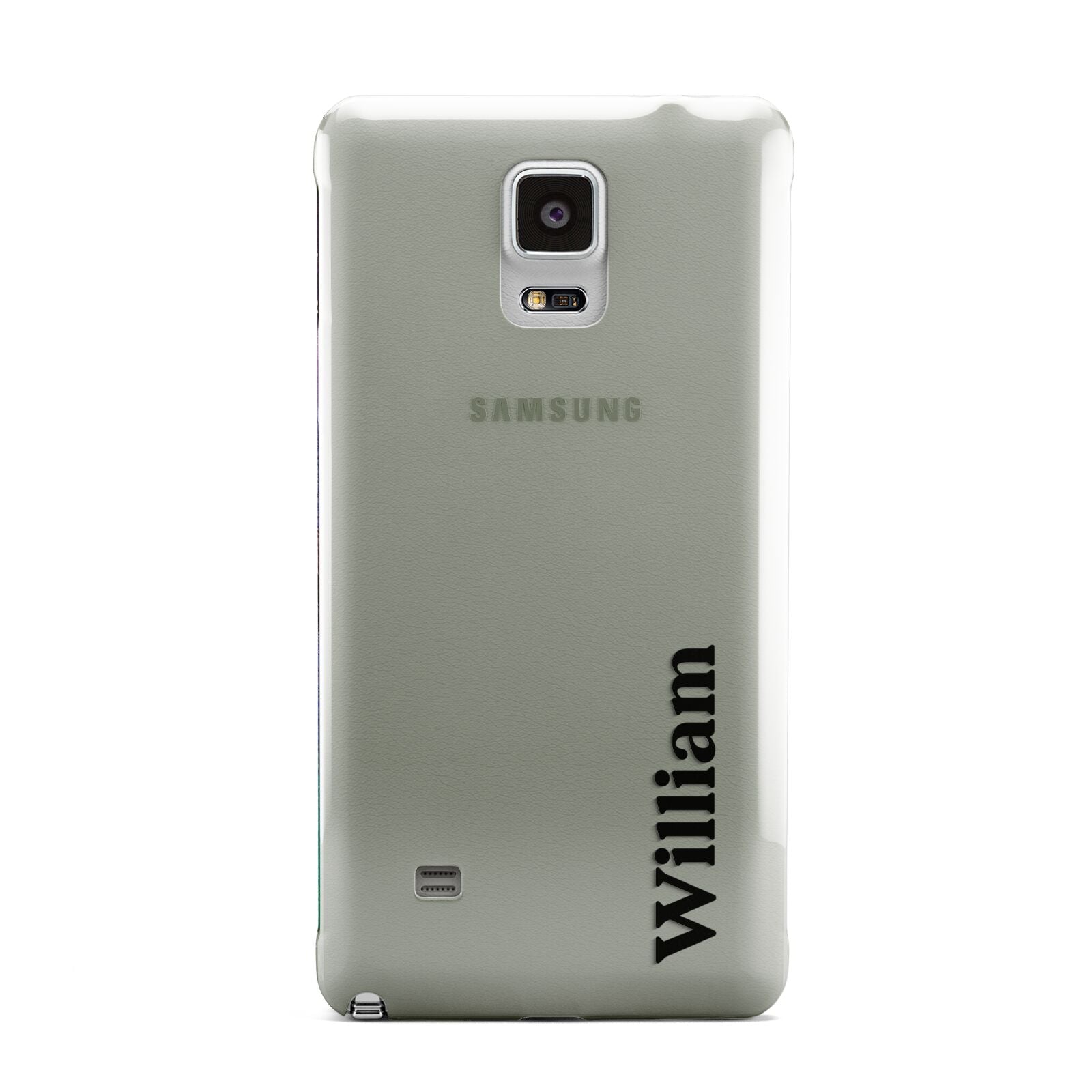 Vertical Name Samsung Galaxy Note 4 Case