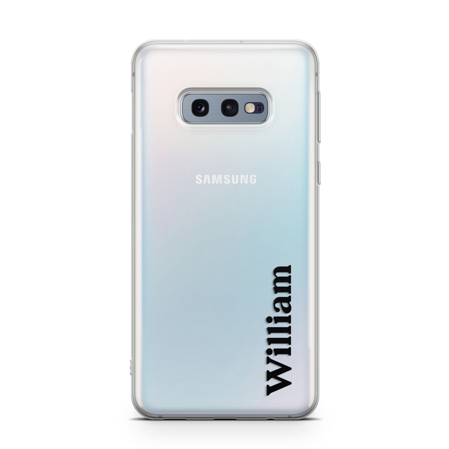 Vertical Name Samsung Galaxy S10E Case
