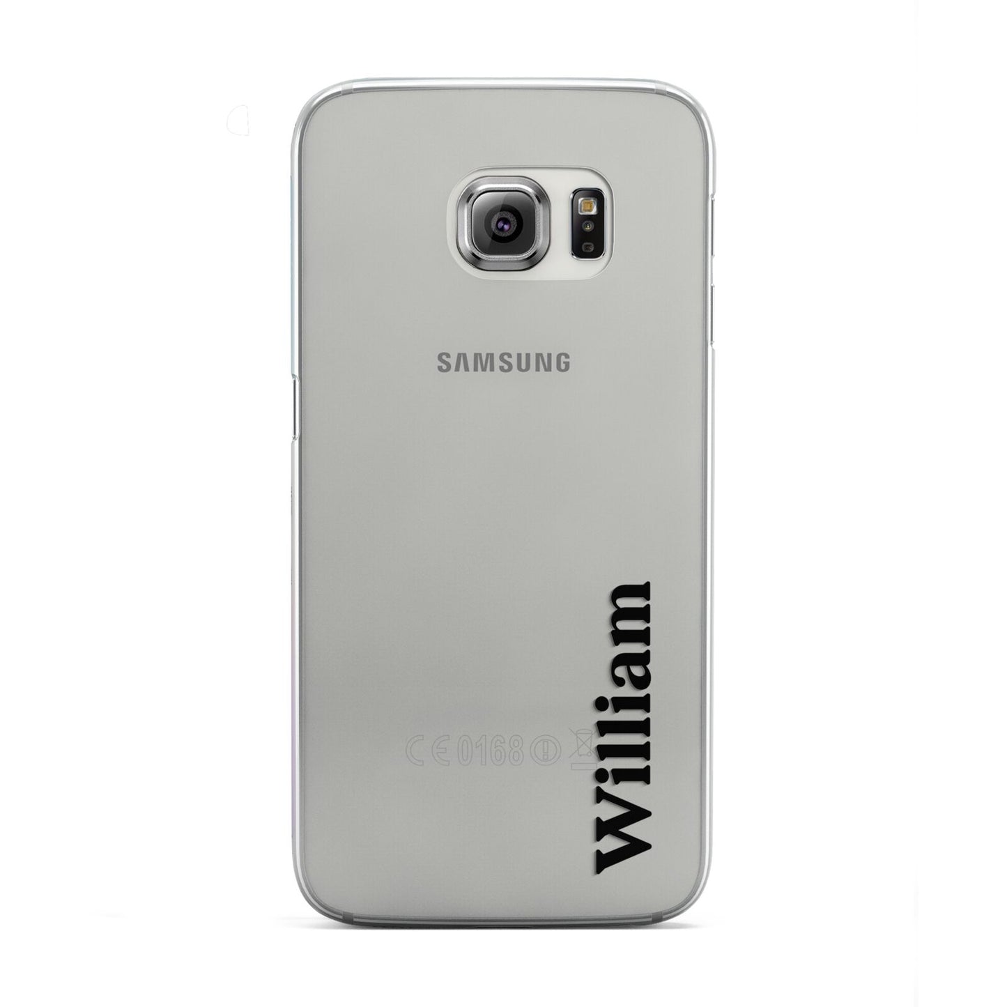 Vertical Name Samsung Galaxy S6 Edge Case