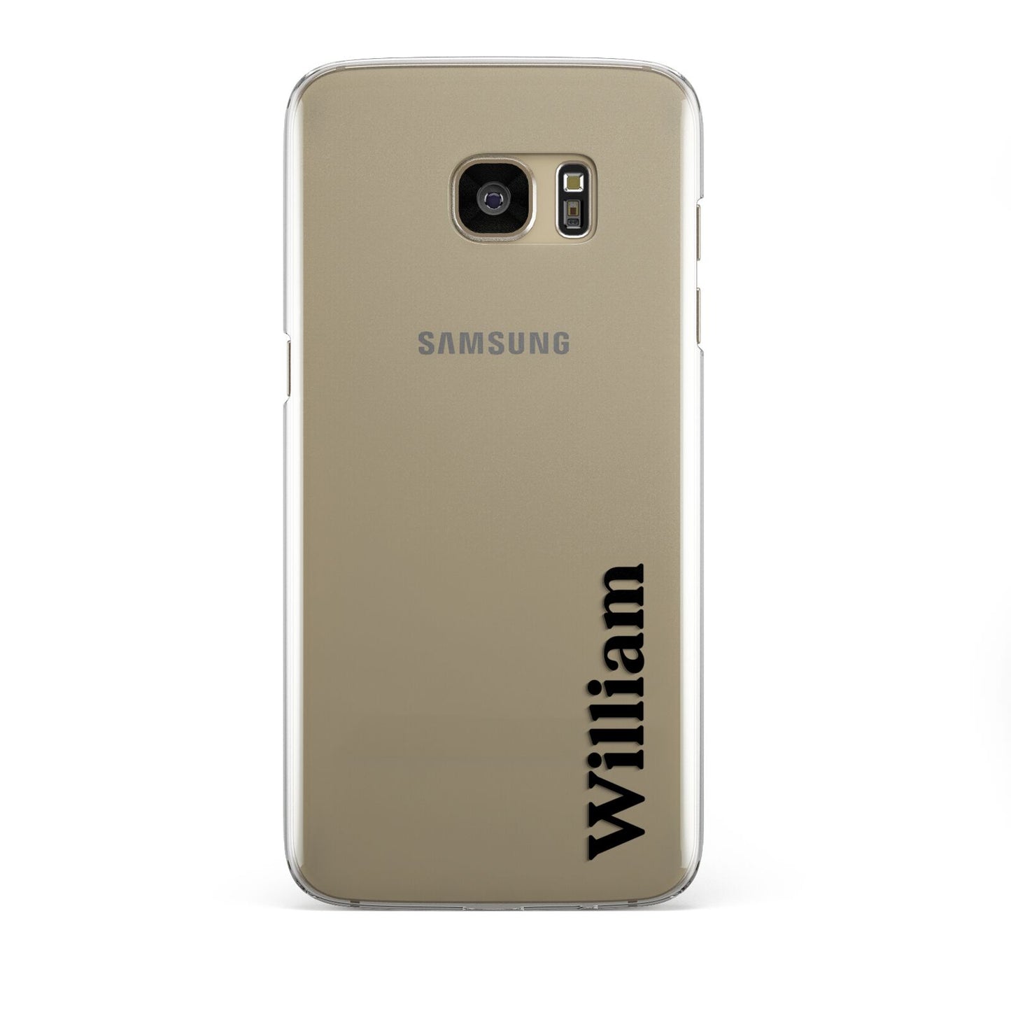 Vertical Name Samsung Galaxy S7 Edge Case