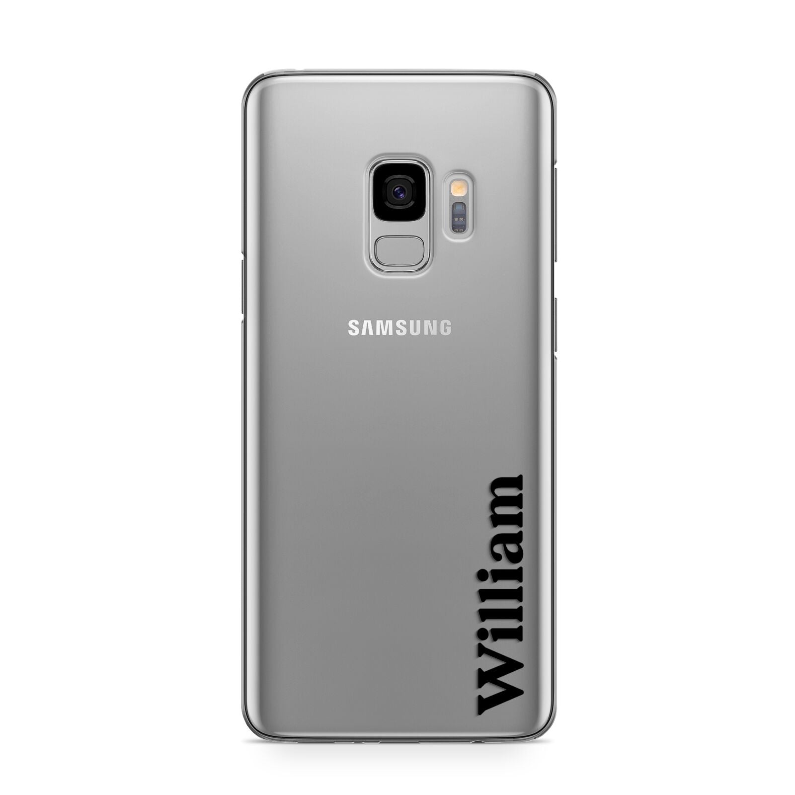 Vertical Name Samsung Galaxy S9 Case