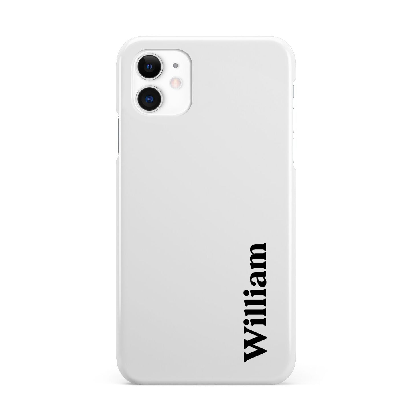 Vertical Name iPhone 11 3D Snap Case