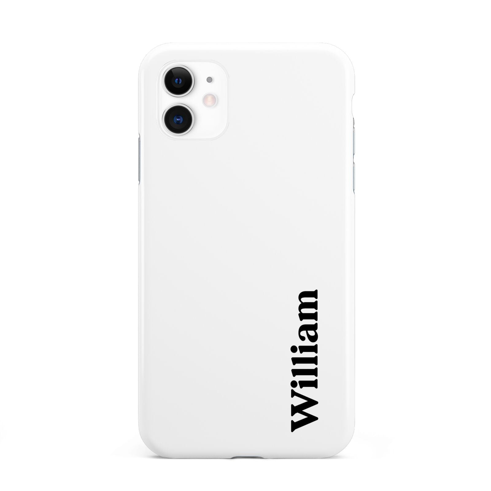 Vertical Name iPhone 11 3D Tough Case