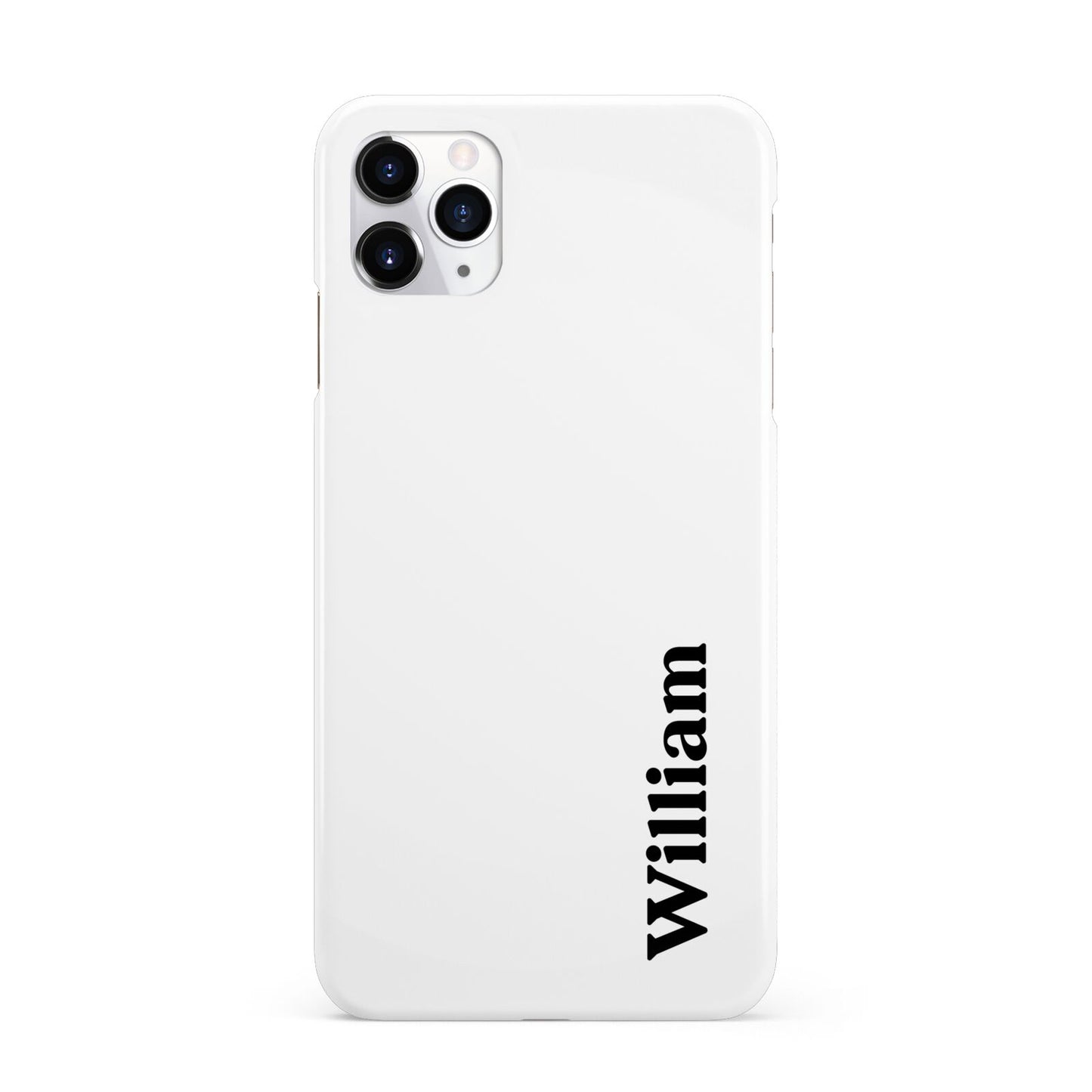 Vertical Name iPhone 11 Pro Max 3D Snap Case