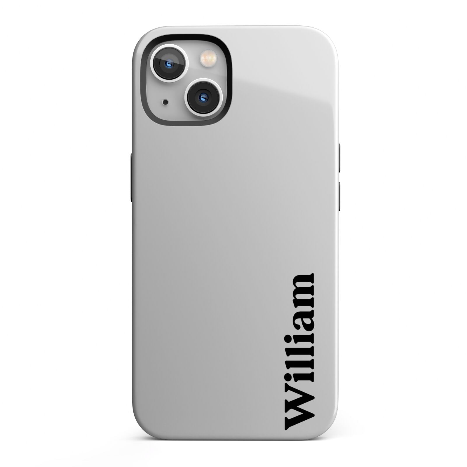 Vertical Name iPhone 13 Full Wrap 3D Tough Case