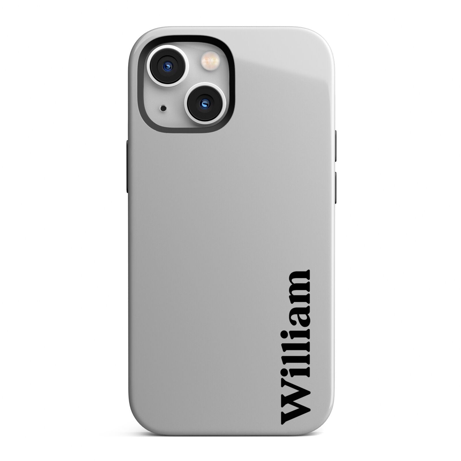 Vertical Name iPhone 13 Mini Full Wrap 3D Tough Case