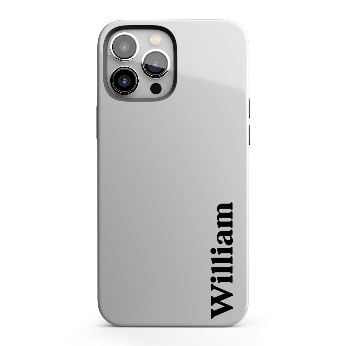 Vertical Name iPhone 13 Pro Max Full Wrap 3D Tough Case