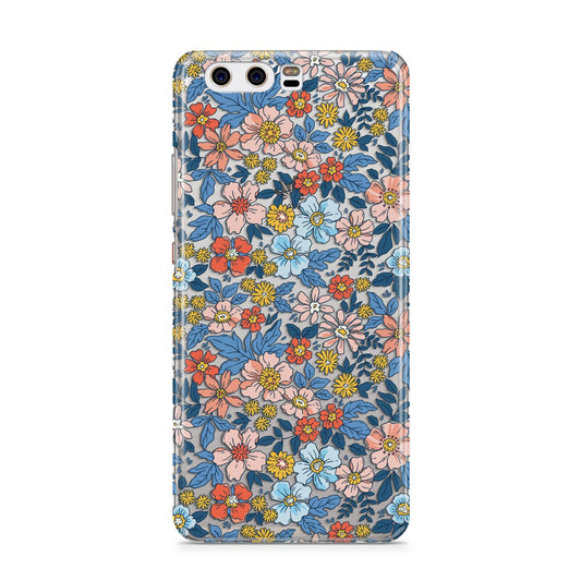 Vintage Flower Huawei P10 Phone Case