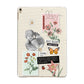 Vintage Love Collage Apple iPad Gold Case