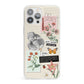 Vintage Love Collage iPhone 13 Pro Max Clear Bumper Case