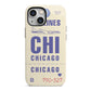 Vintage Luggage Tag Custom iPhone 13 Mini Full Wrap 3D Tough Case