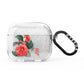 Vintage Personalised Flowers AirPods Glitter Case 3rd Gen